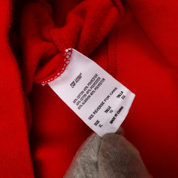 NFL Tennessee Oilers Mens XL Hoodie Team Apparel Sweatshirt Inaugural Season - Picture 8 of 10